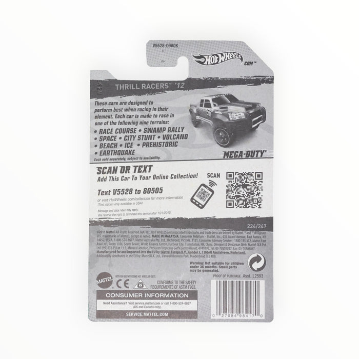 Hot Wheels Mega-Duty - Mainline (2012) 224/247