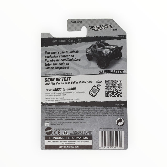 Hot Wheels Sandblaster - Mainline (2012) 227/247