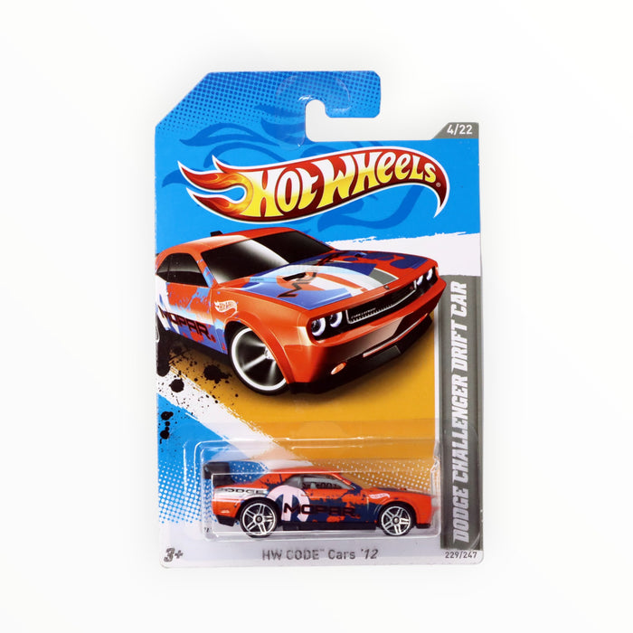 Hot Wheels Dodge Challenger Drift Car - Mainline (2012) 229/247