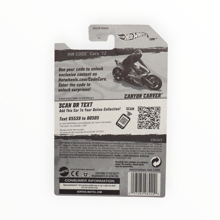 Hot Wheels Canyon Carver - Mainline (2012) 235/247