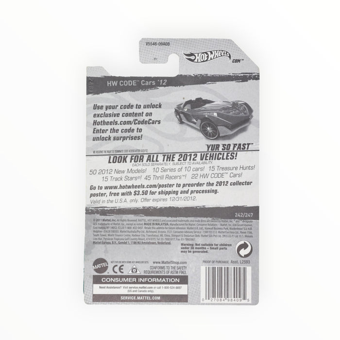 Hot Wheels Yur So Fast - Mainline (2012) 242/247