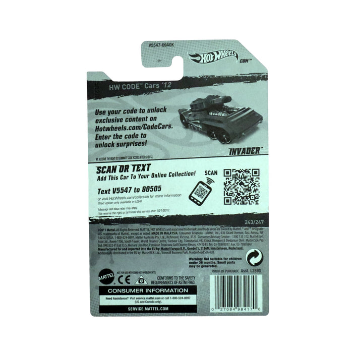 Hot Wheels Invader - Mainline (2012) 243/247