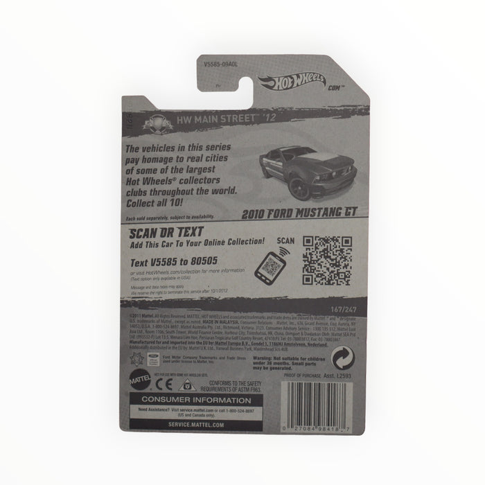 Hot Wheels 2010 Ford Mustang GT - Mainline (2012) 167/247
