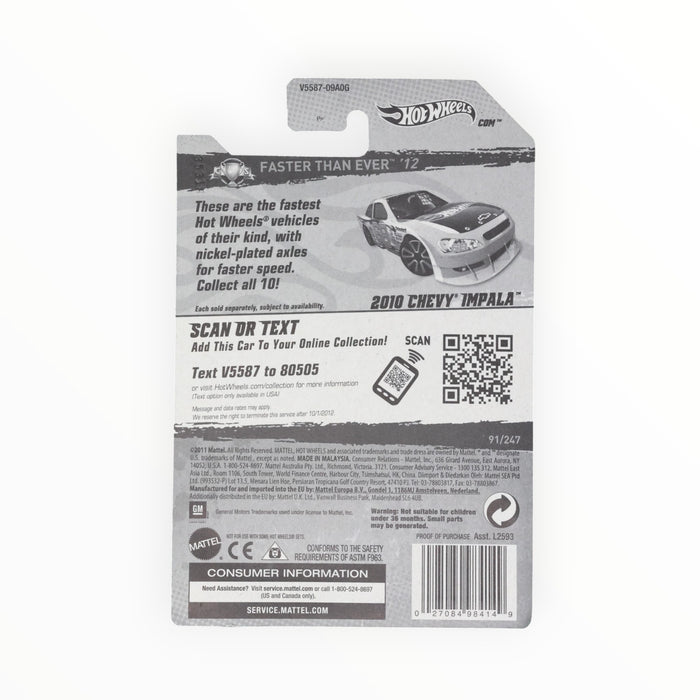 Hot Wheels 2010 Chevy Impala - Mainline (2012) 91/247