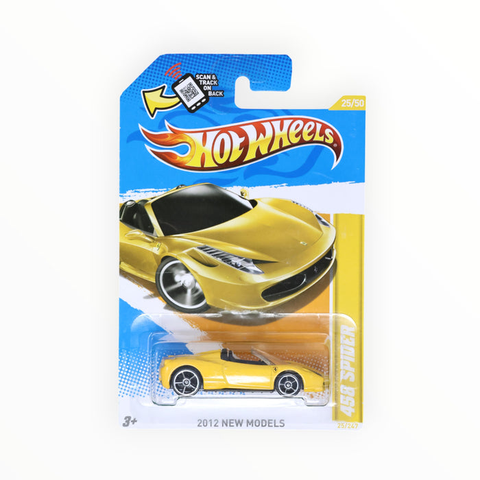 Hot Wheels 458 Spider - Mainline (2012) 25/247