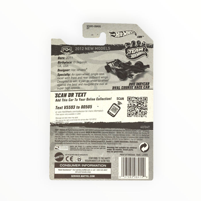 Hot Wheels 2011 Indycar Oval Course Race Car - Mainline (2012) 42/247