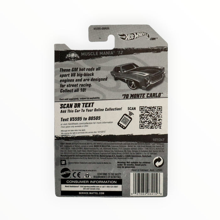 Hot Wheels '70 Monte Carlo - Mainline (2012) 107/247
