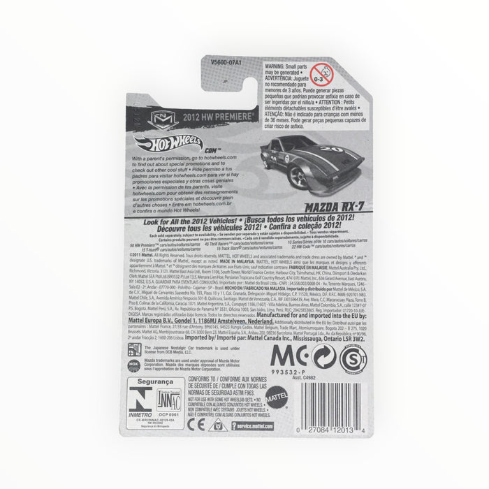 Hot Wheels Mazda RX-7 - Mainline (2012) 31/247