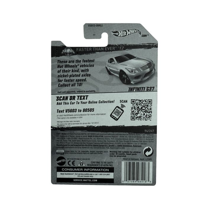 Hot Wheels Infiniti G37 - Mainline (2012) 94/247
