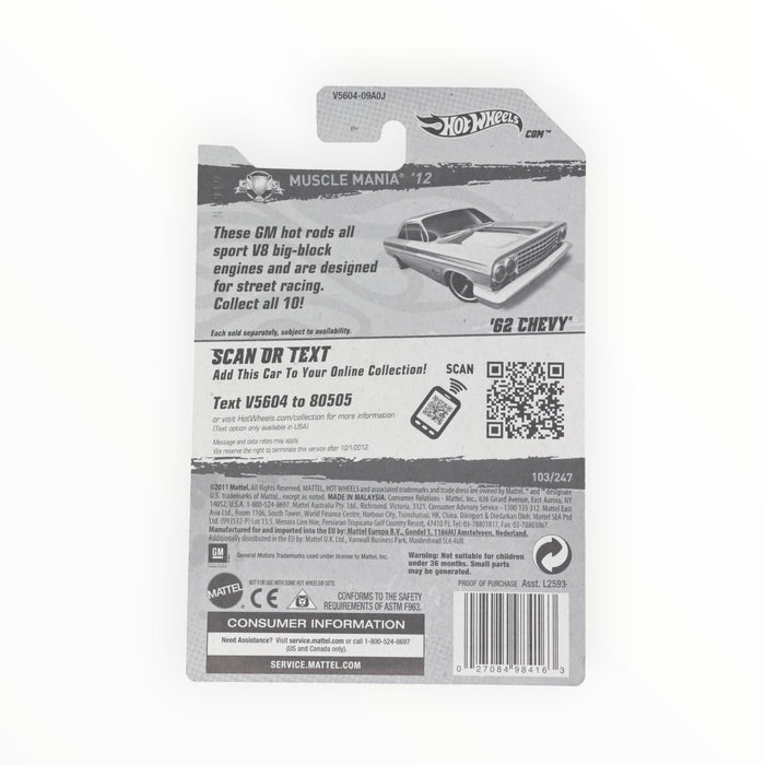 Hot Wheels '62 Chevy - Mainline (2012) 103/247