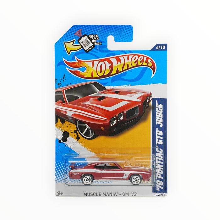 Hot Wheels '70 Pontiac GTO Judge - Mainline (2012) 104/247