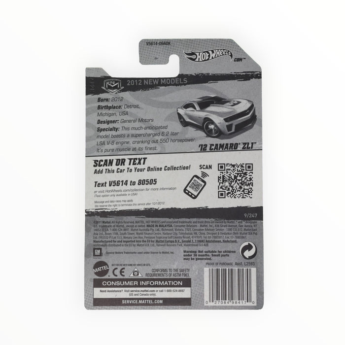 Hot Wheels '12 Camaro ZL1 - Mainline (2012) 9/247