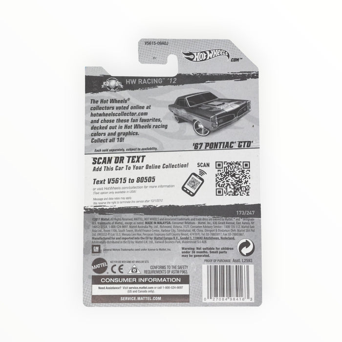 Hot Wheels '67 Pontiac GTO - Mainline (2012) 173/247
