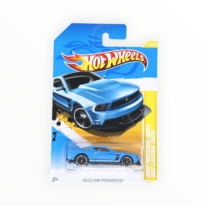Hot Wheels 2012 Mustang Boss 302 Laguna Seca - Mainline (2012) 8/247