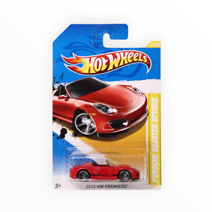 Hot Wheels Porsche Boxster Spyder - Mainline (2012) 26/247