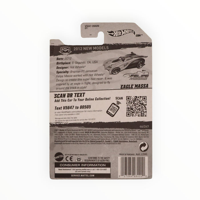 Hot Wheels Eagle Massa - Mainline (2012) 46/247