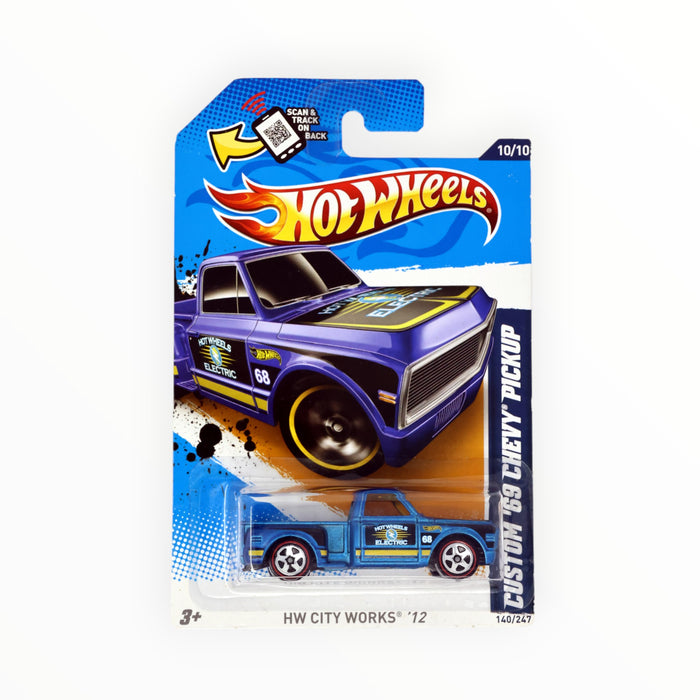 Hot Wheels Custom '69 Chevy Pickup - Mainline (2012) 140/247