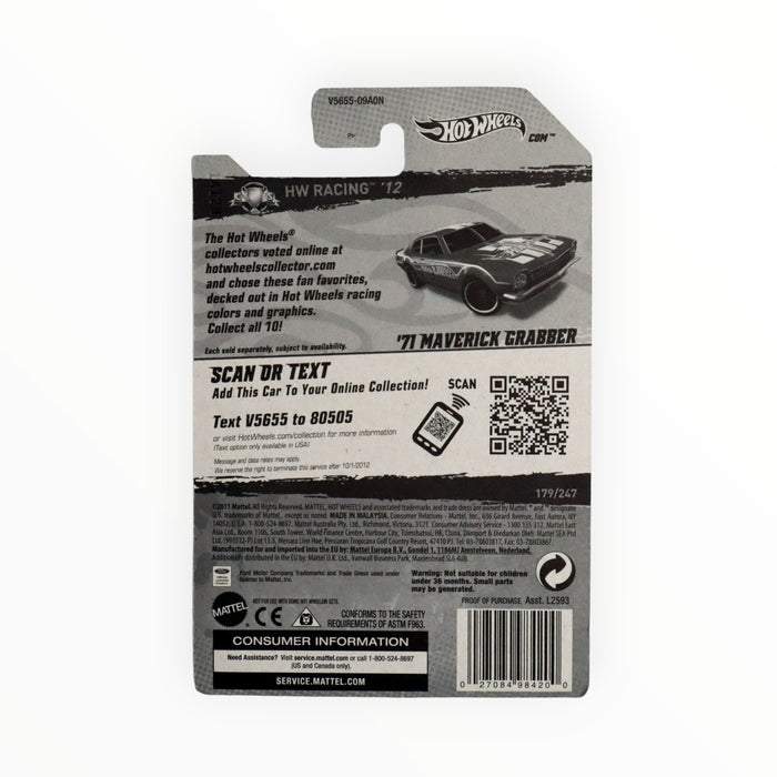 Hot Wheels '71 Maverick Grabber - Mainline (2012) 179/247