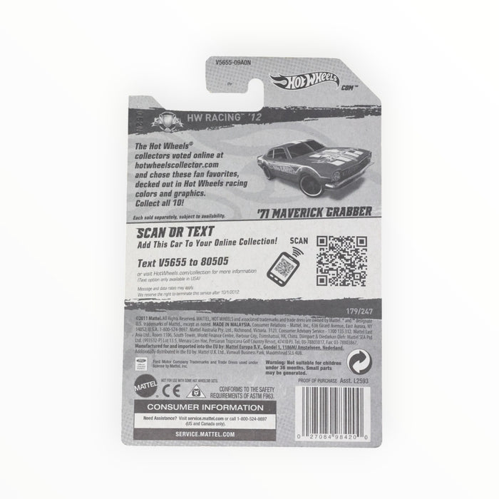 Hot Wheels '71 Maverick Grabber - Mainline (2012) 179/247
