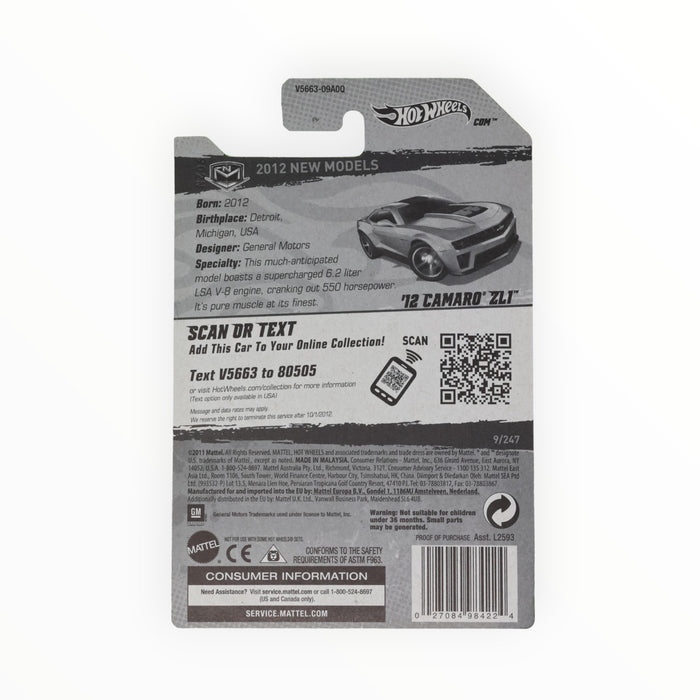 Hot Wheels '12 Camaro ZL1 - Mainline (2012) 9/247