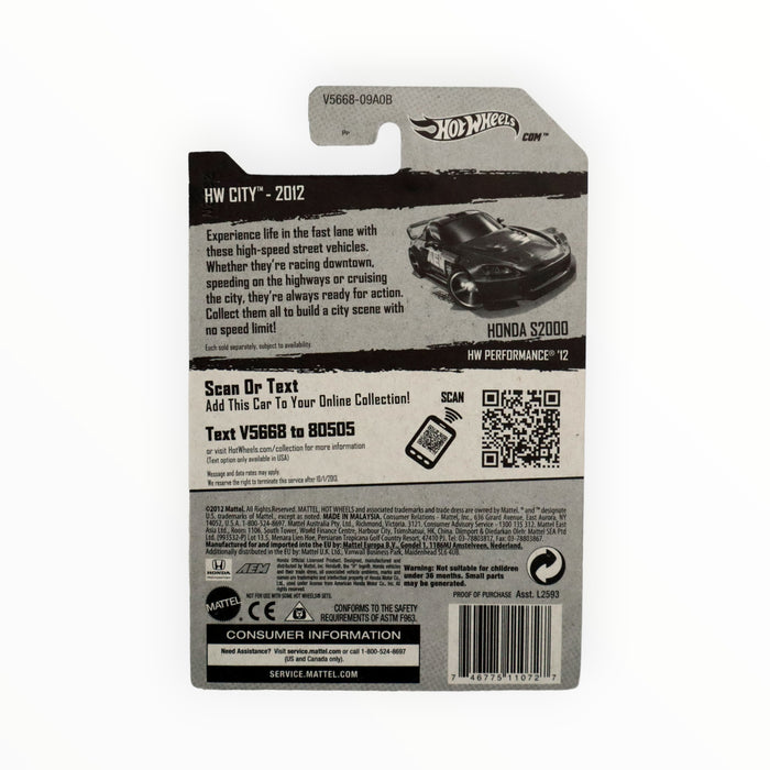 Hot Wheels Honda S2000 - Mainline (2012) 141/247