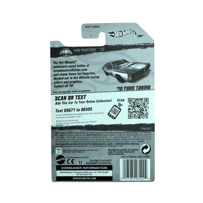 Hot Wheels '70 Ford Torino - Mainline (2012) 178/247