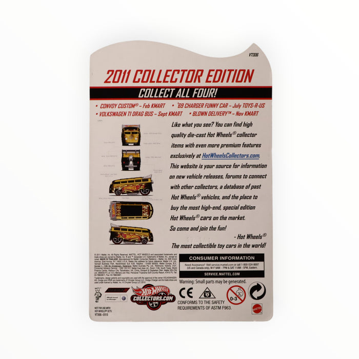 Hot Wheels Volkswagen T1 Drag Bus - Collector Edition (2011) 3/4