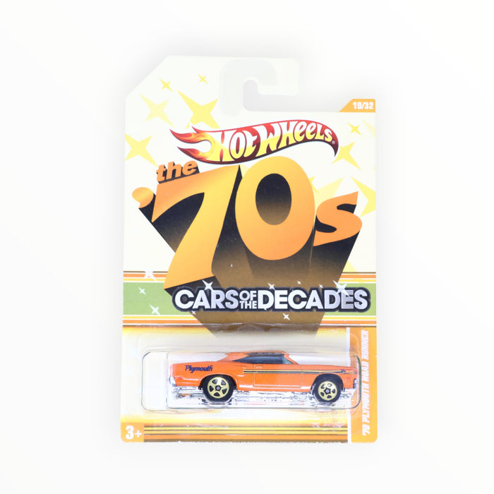 Hot Wheels '70 Plymouth Roadrunner - Cars of the Decades (2011) 19/32
