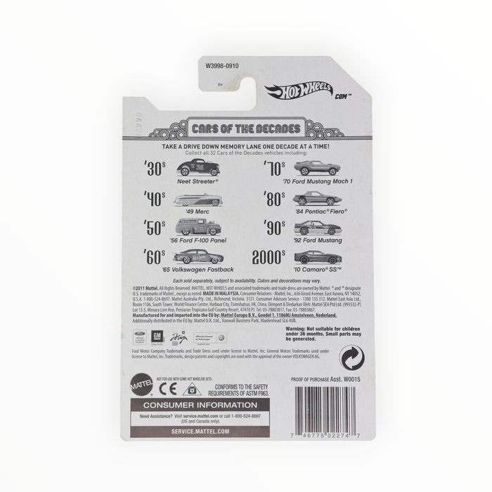 Hot Wheels '84 Pontiac Fiero - Cars of the Decades (2012) 23/32