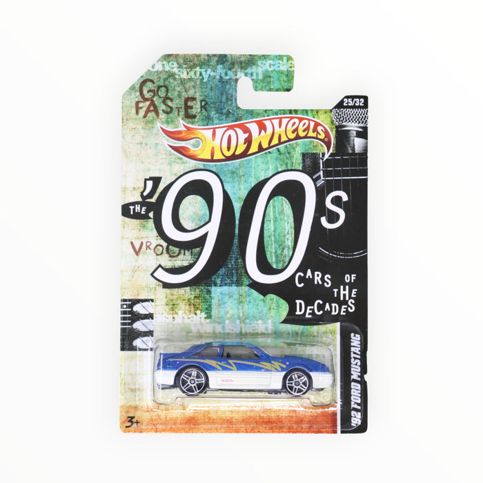Hot Wheels '92 Ford Mustang - Cars of the Decades (2012) 25/32