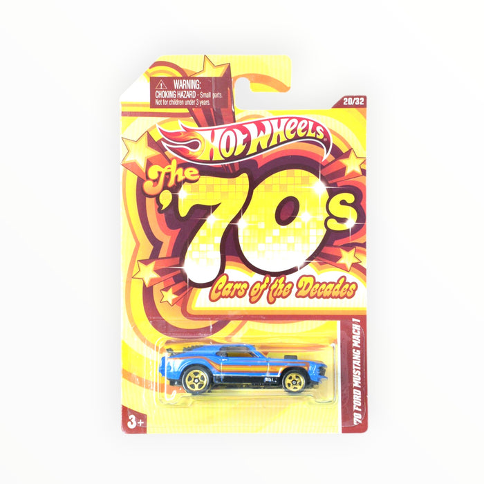 Hot Wheels '70 Ford Mustang Mach 1 - Cars of the Decades (2012) 20/32