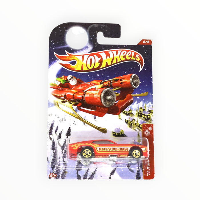 Hot Wheels '71 Mustang Funny Car - Holiday Hot Rods (2012) 6/8