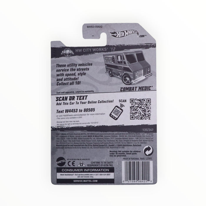 Hot Wheels Combat Medic - Mainline (2012) 135/247