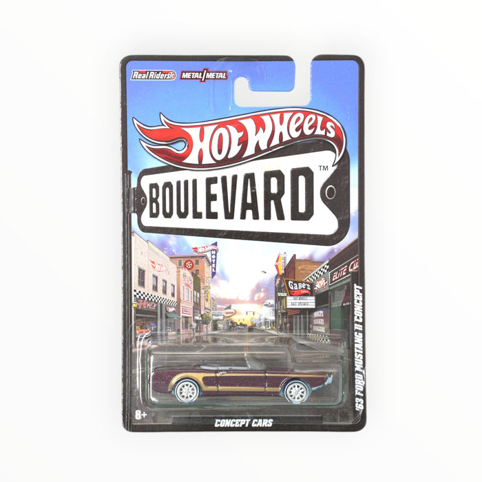 Hot Wheels '63 Ford Mustang II Concept - Boulevard (2012)