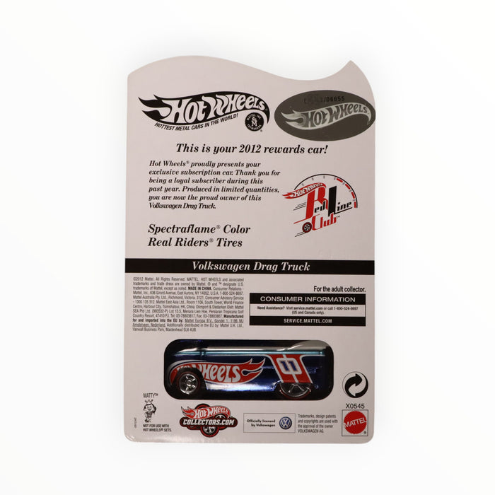 Hot Wheels Volkswagen Drag Truck - RLC (2012)