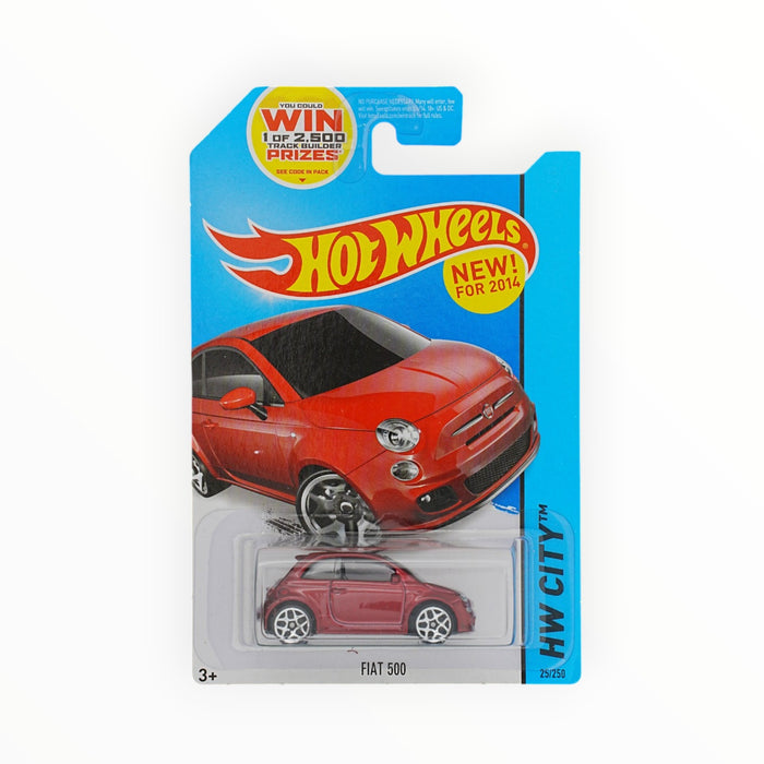 Hot Wheels Fiat 500 - Mainline (2014) 25/250