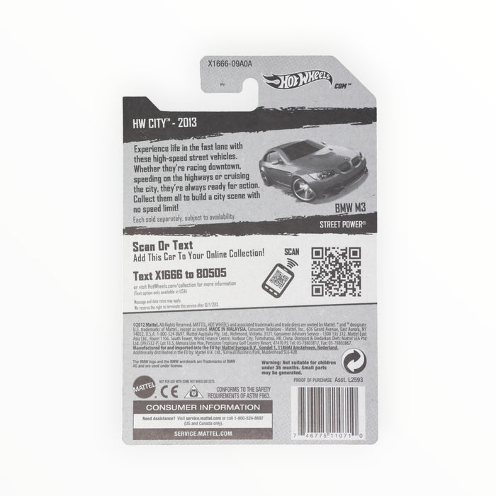 Hot Wheels BMW M3 - Mainline (2013) 7/250
