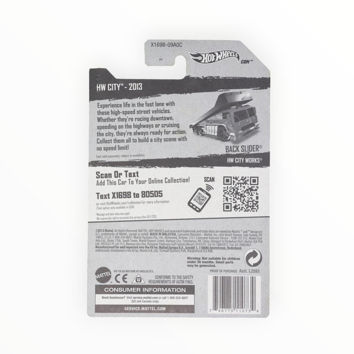 Hot Wheels Back Slider - Mainline (2013) 46/250
