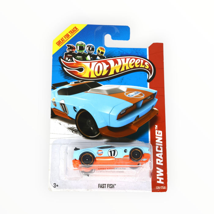 Hot Wheels Fast Fish (Treasure Hunt) Mainline (2013) 128/250