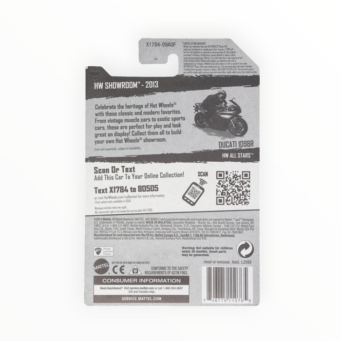 Hot Wheels Ducati 1098R - Mainline (2013) 179/250