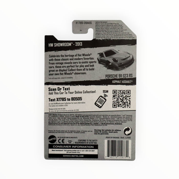 Hot Wheels Porsche 911 GT3 RS - Mainline (2013) 157/250