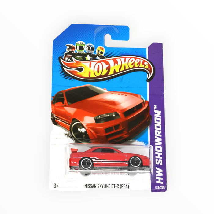 Hot Wheels Nissan Skyline GT-R (R34) - Mainline (2013) 158/250