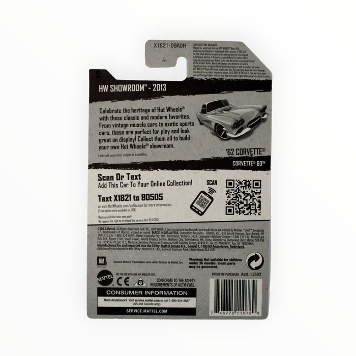 Hot Wheels '62 Corvette - Mainline (2013) 207/250