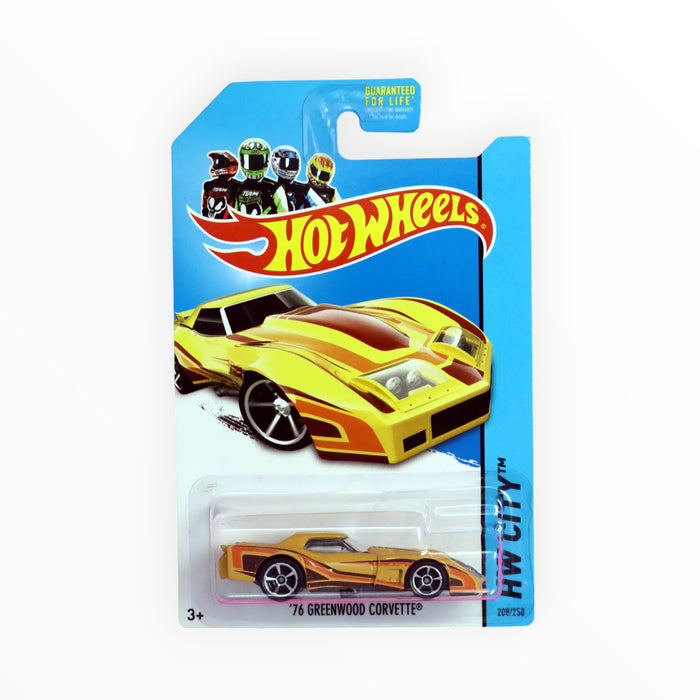 Hot Wheels '76 Greenwood Corvette - Mainline (2013) 208/250