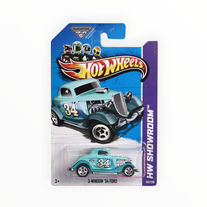 Hot Wheels 3-Window '34 Ford - Mainline (2013) 189/250