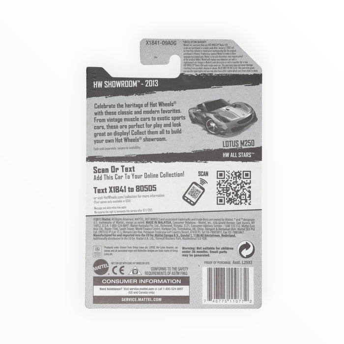 Hot Wheels Lotus M250 - Mainline (2013) 171/250