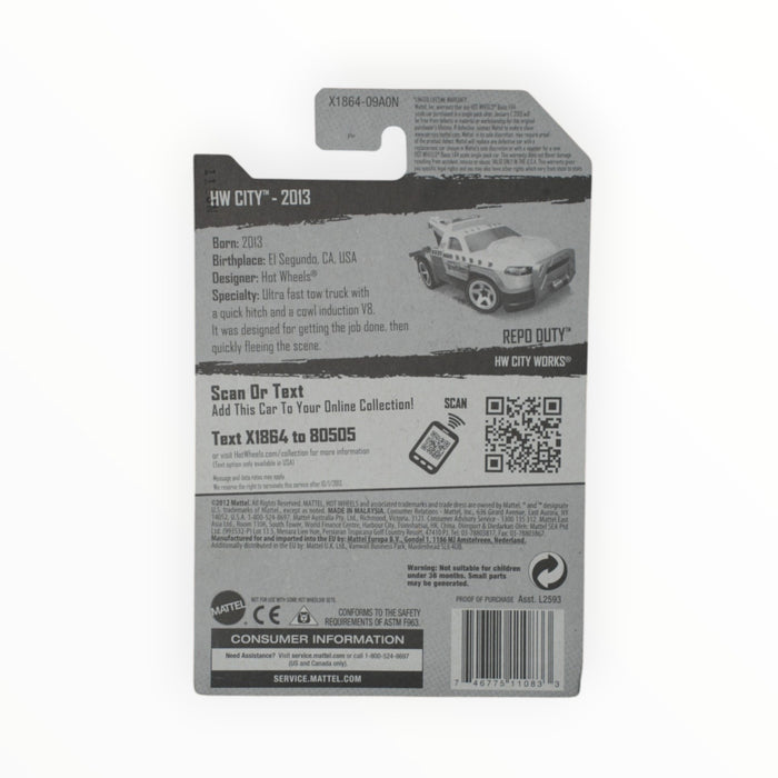 Hot Wheels Repo Duty - Mainline (2013) 50/250