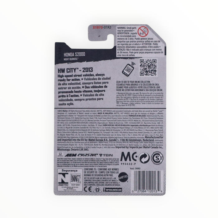 Hot Wheels Honda S2000 - Mainline (2013) 21/250