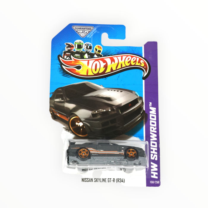 Hot Wheels Nissan Skyline GT-R (R34) - Mainline (2013) 158/250