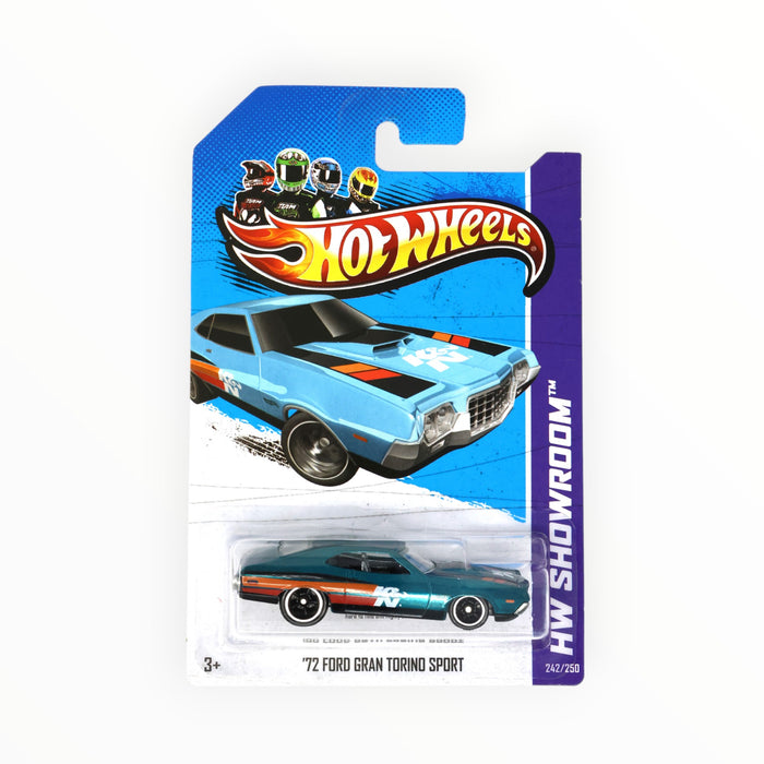 Hot Wheels '72 Ford Gran Torino Sport (Super Treasure Hunt) Mainline (2013) 242/250